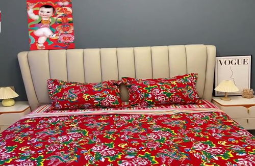 遼寧一女子網(wǎng)購(gòu)花布四件套,家中瞬間喜慶像過(guò)年 現(xiàn)代風(fēng)變鄉(xiāng)村風(fēng)